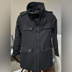 Women's Via Spiga black coat